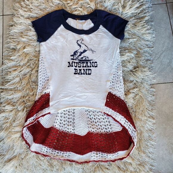 Free People Mustand Band Top Size Small - Picture 2 of 6